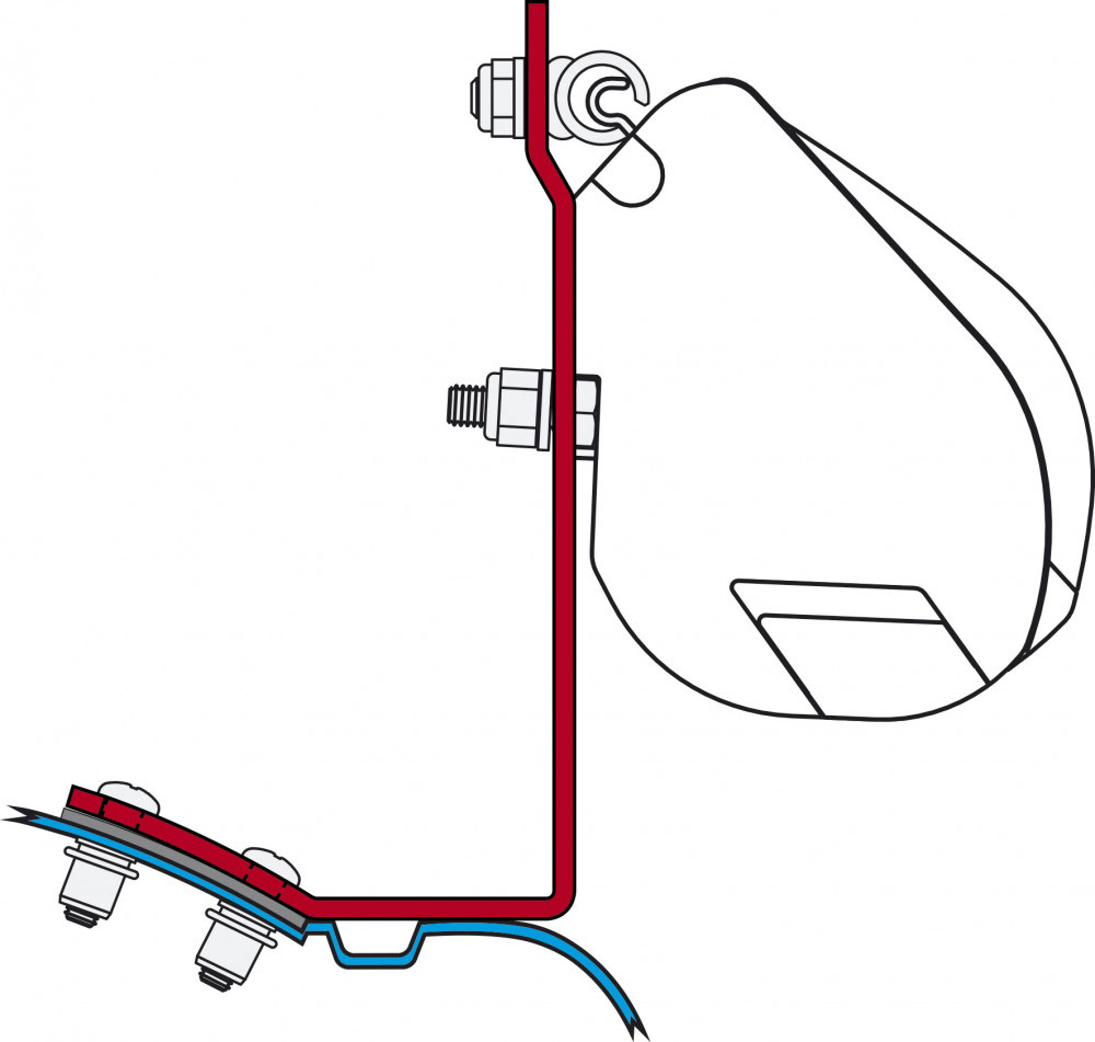 Fiamma Mercedes Vito/Marco Polo Kit H1-L1 1996-2003 F35