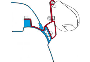 Fiamma VW T5/T6 California Kit H1-L1 >2003 F35
