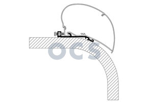 Thule Flat Roof Adapter 300