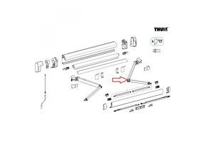 Thule Knikarm Compleet RH 5200 >3.00
