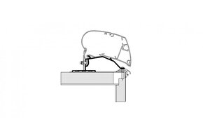 Thule Caravan Roof Adapter 600