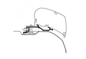 Thule Ducato/Jumper/Boxer Adapter >2007 L3H2 375/L4H2 400