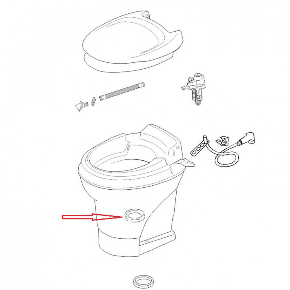 Thetford Aqua Magic V Blade Seal