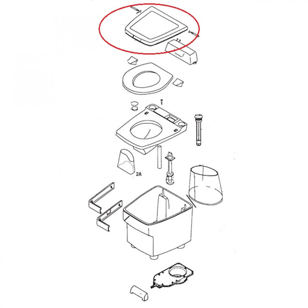 Thetford Electra Magic Deksel
