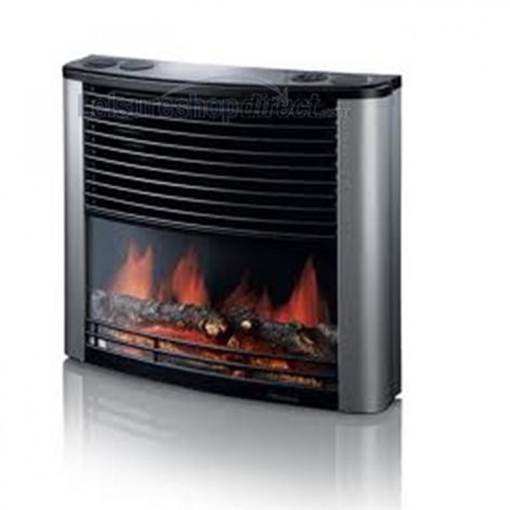 Openhaard uitvoering. 12V. grijs.