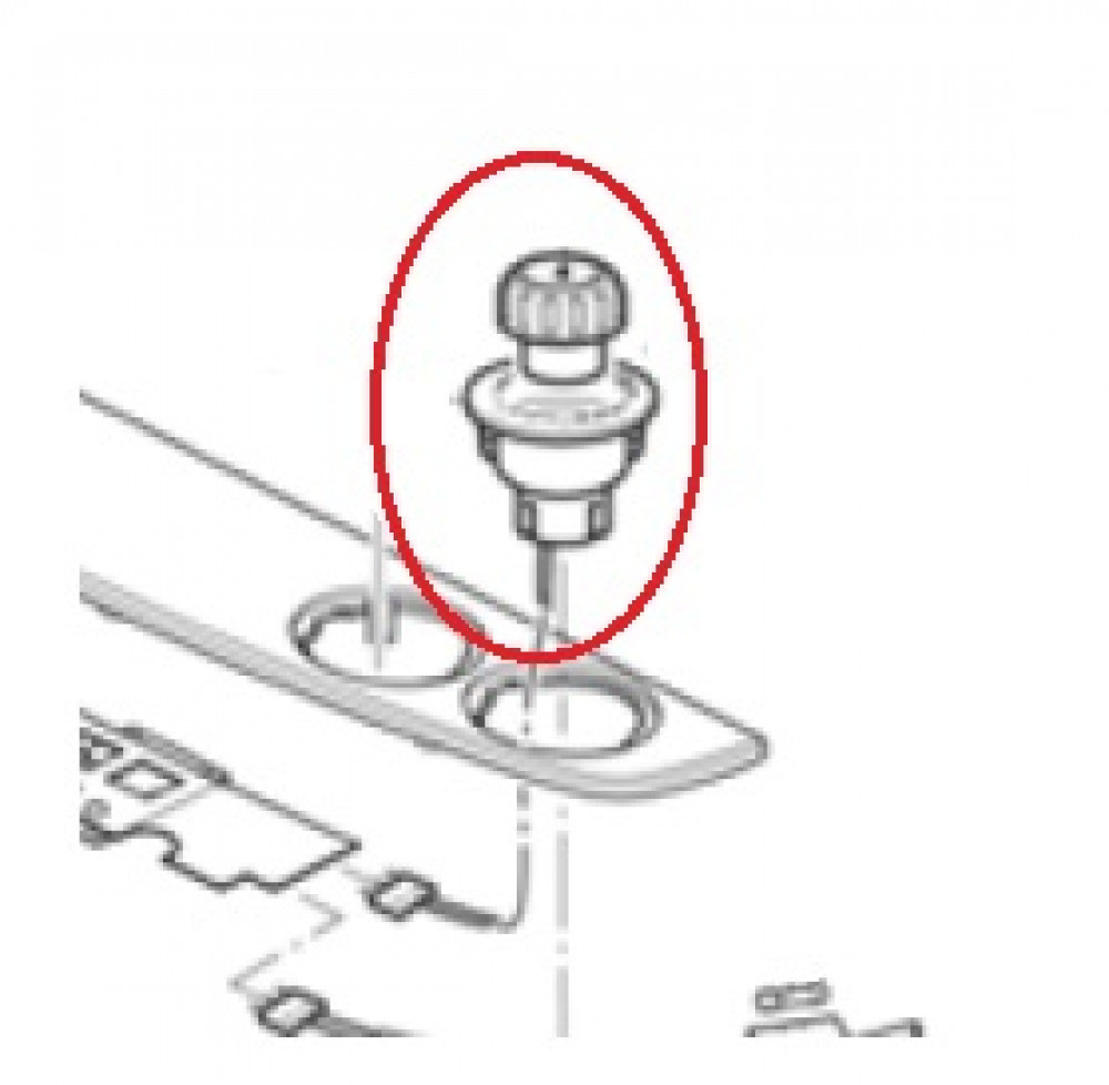 Truma Knop Chroom S3004/S5004 Truma Knop Chroom S3004/S5004