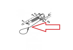 AL-KO Breekkabel met 2 Haken 115cm