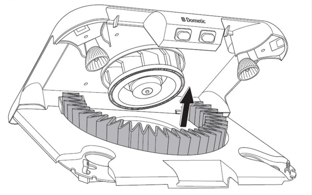Dometic Koolstoffilter CK2000 Dometic Koolstoffilter CK2000