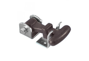 Rubberen aantrekker 70mm zwart