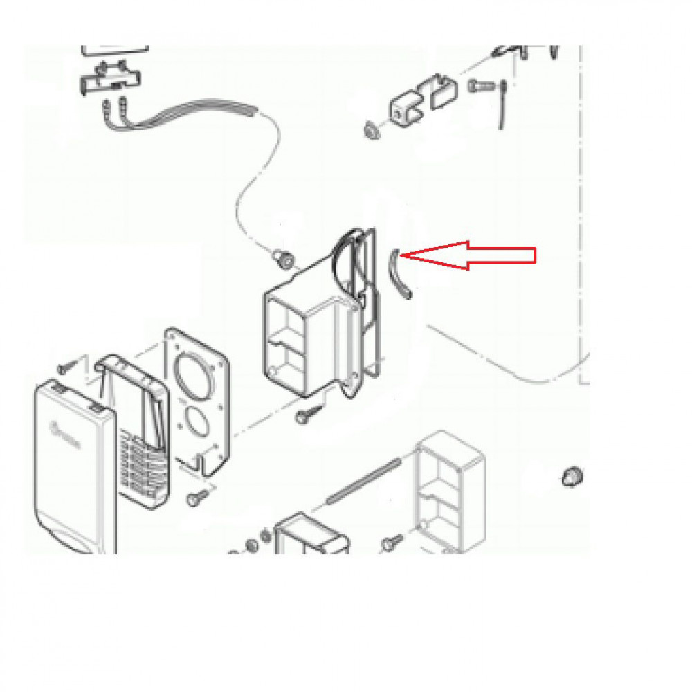 Truma Afdichting Afvoer Boiler BR3 140mm