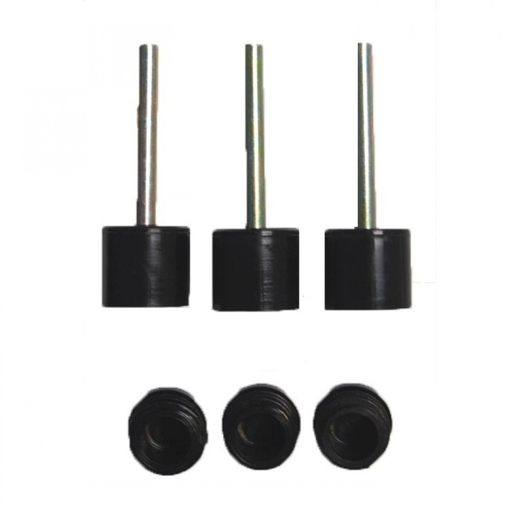 Campking Tentdoppen 19mm Boven/Onder 3st Campking Tentdoppen 19mm Boven/Onder 3st