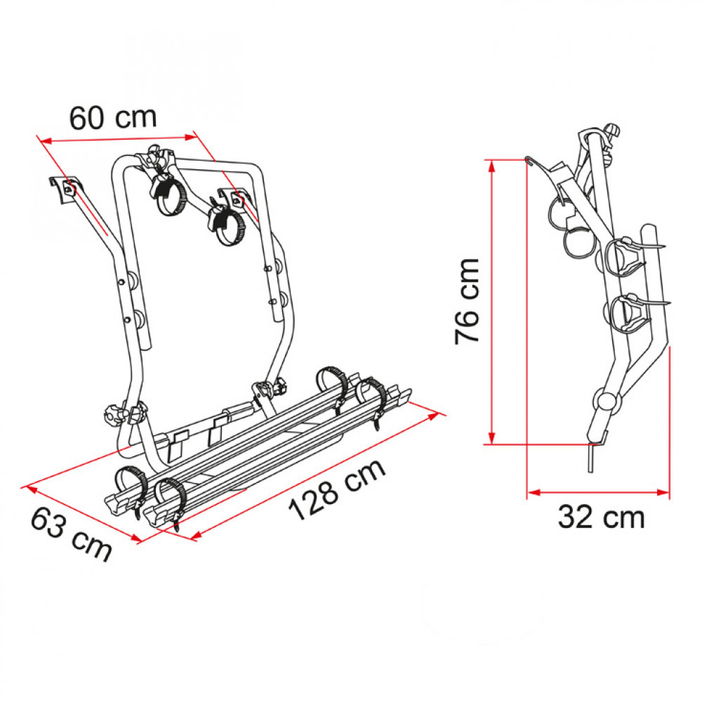 Fiamma Carry-Bike VW T2 Fiamma Carry-Bike VW T2