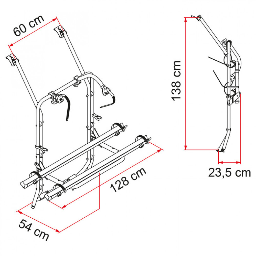 Fiamma Carry-Bike VW T4 Fiamma Carry-Bike VW T4