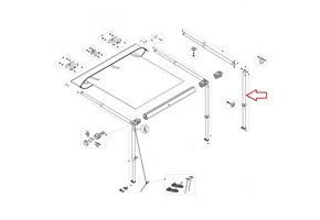 Fiamma Staander CaravanStore XL Rechts 350-550