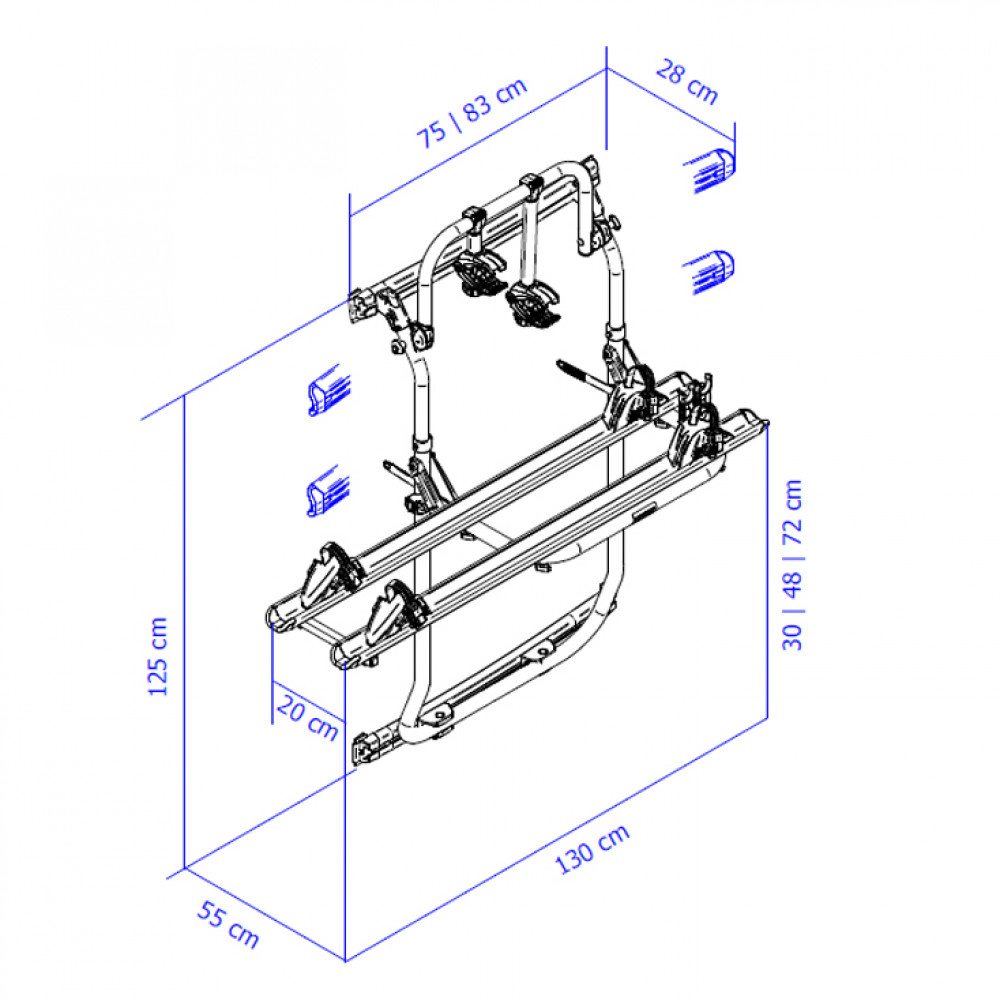Thule Elite VAN XT VW Crafter >2017 Black Thule Elite VAN XT VW Crafter >2017 Black