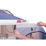 Fiamma F45S ZIP 350 Polar White-Royal Blue