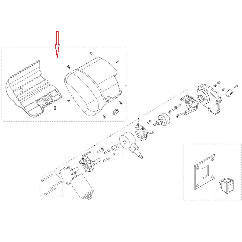 Fiamma F65s Motorkappen Fiamma F65s Motorkappen