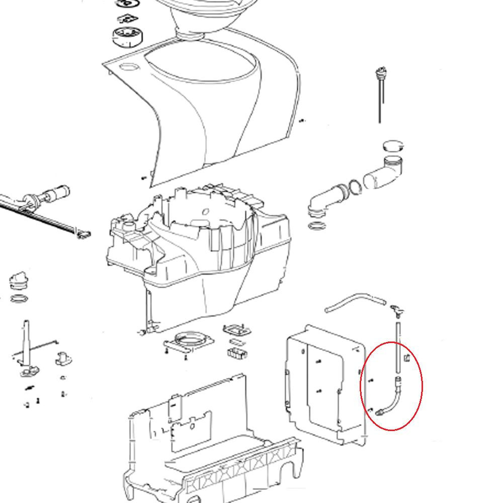 Thetford C500 Draintube