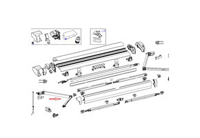 Thule LH Spring Arm 6300 2.60mtr