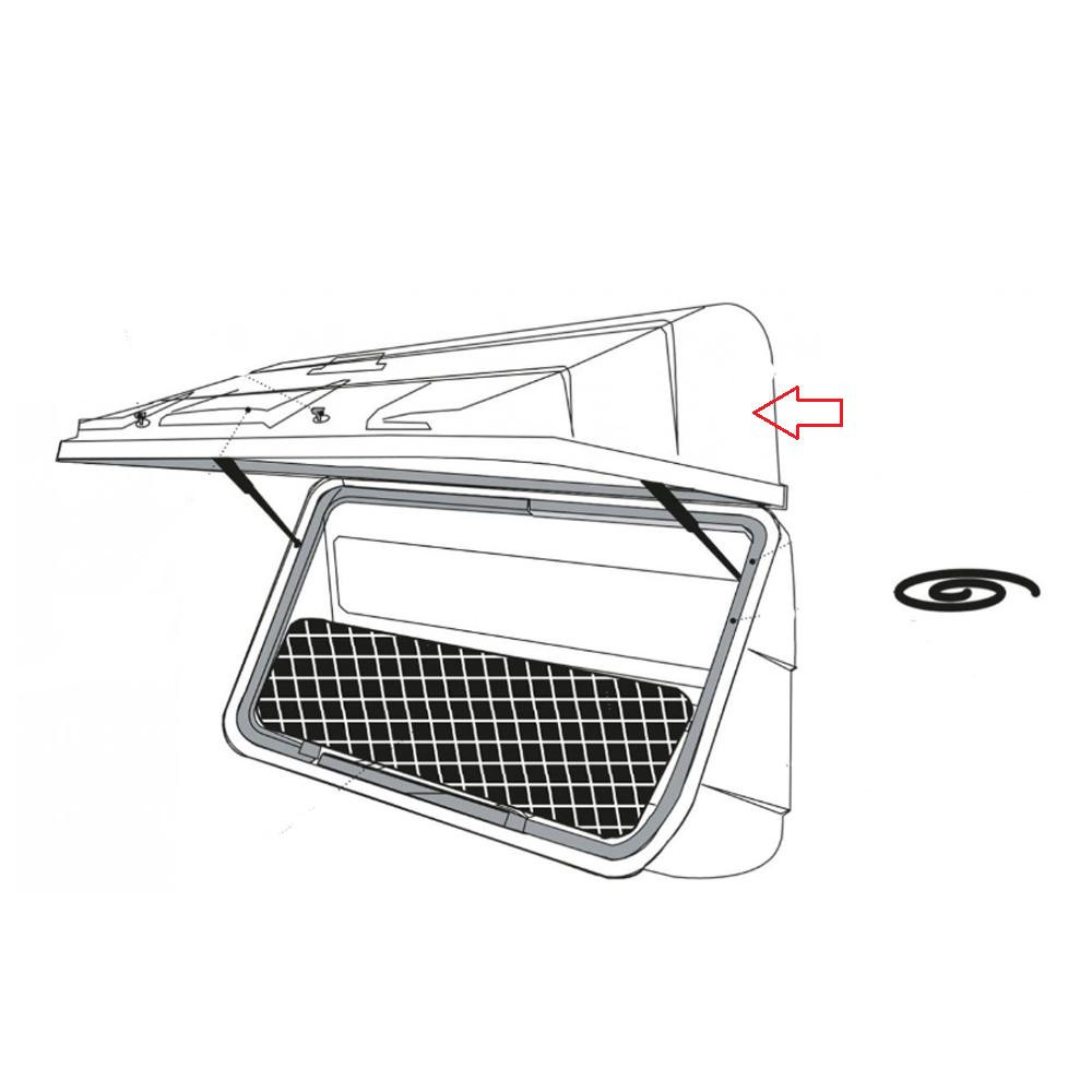 Fiamma Ultra-Box 500 Deksel Fiamma Ultra-Box 500 Deksel