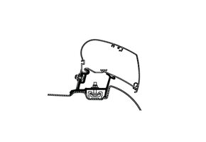 Thule Mercedes Sprinter >2007/VW Crafter Adapter 2007-2016 OE Track