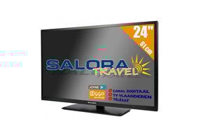 Salora 24'' TV Travel LED 12/230V