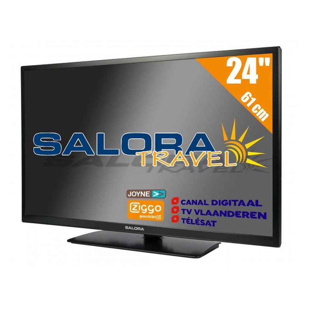 Salora 24'' TV Travel LED 12/230V Salora 24'' TV Travel LED 12/230V