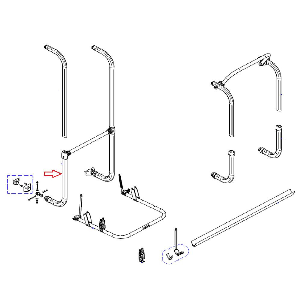 Thule Elite G2 Frame zwart
