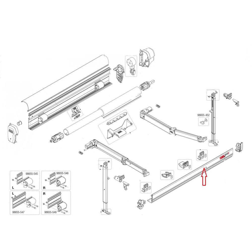 Fiamma F45s Polar White 400 Fiamma F45s Polar White 400