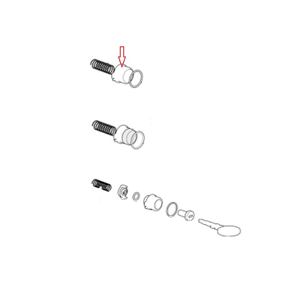 Thetford Serviceluik 3 Drukknop Zwart-27 Thetford Serviceluik 3 Drukknop Zwart-27