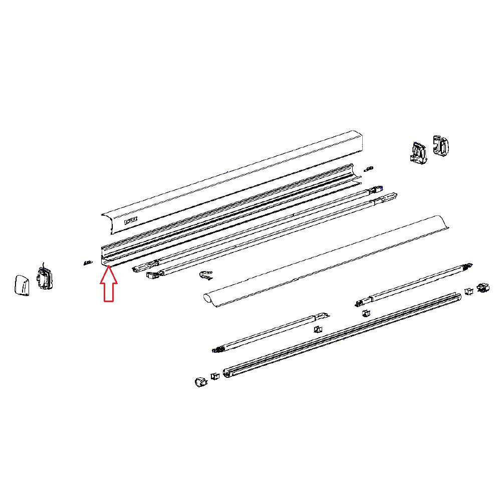 Thule Main Housing Bottom Antraciet 3200 3.00