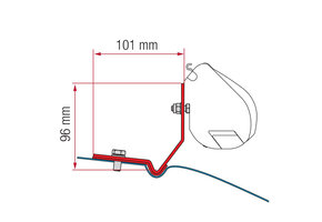 Fiamma VW Caddy Maxi Kit H1-L1 >2016 F35