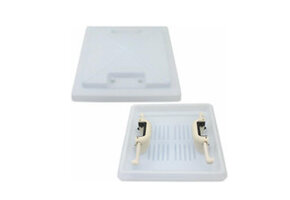 MPK VisionVent S Eco Dakluikkap Transparant 28x28cm met Uitzetters