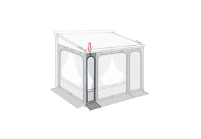 Fiamma Voorwand Paneel 50 F45/F80L/ZIP/ZIP XL