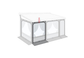 Fiamma Voorwand Paneel 150 F45/F80/ZIP