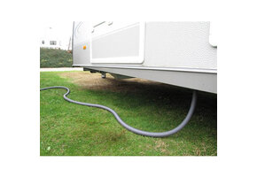 Reich Spiraalslang met Verlenging Grijs 3mtr