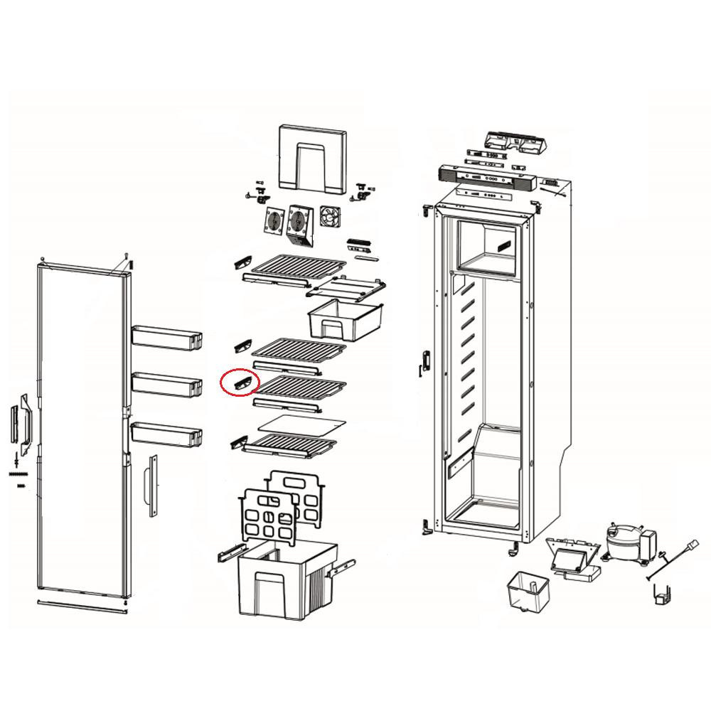 Thetford Rooster Houder Large T21** Thetford Rooster Houder Large T21**