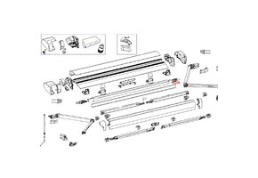Thule 6300 Roller Tube 3.75 D30