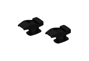 Fiamma Wall Brackets Plastic Deep Black 2st.