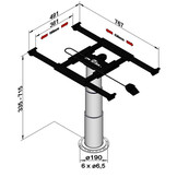 Ilse 5966GRA Boven Frame Ilse 5966GRA Boven Frame
