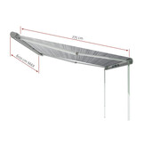 Fiamma F80L 450 Polar White-Royal Blue Fiamma F80L 450 Polar White-Royal Blue