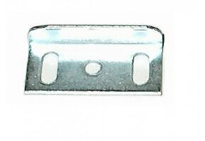 Metalen Schootplaat Geknikt 30x14x6mm