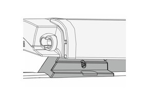 Fiamma Kit Rain Guard + Cover F40 Van Ford Custom L1