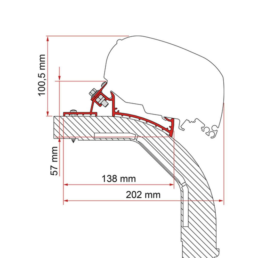Fiamma Arca/Mobilvetta K-Yacht Kit F65/F80