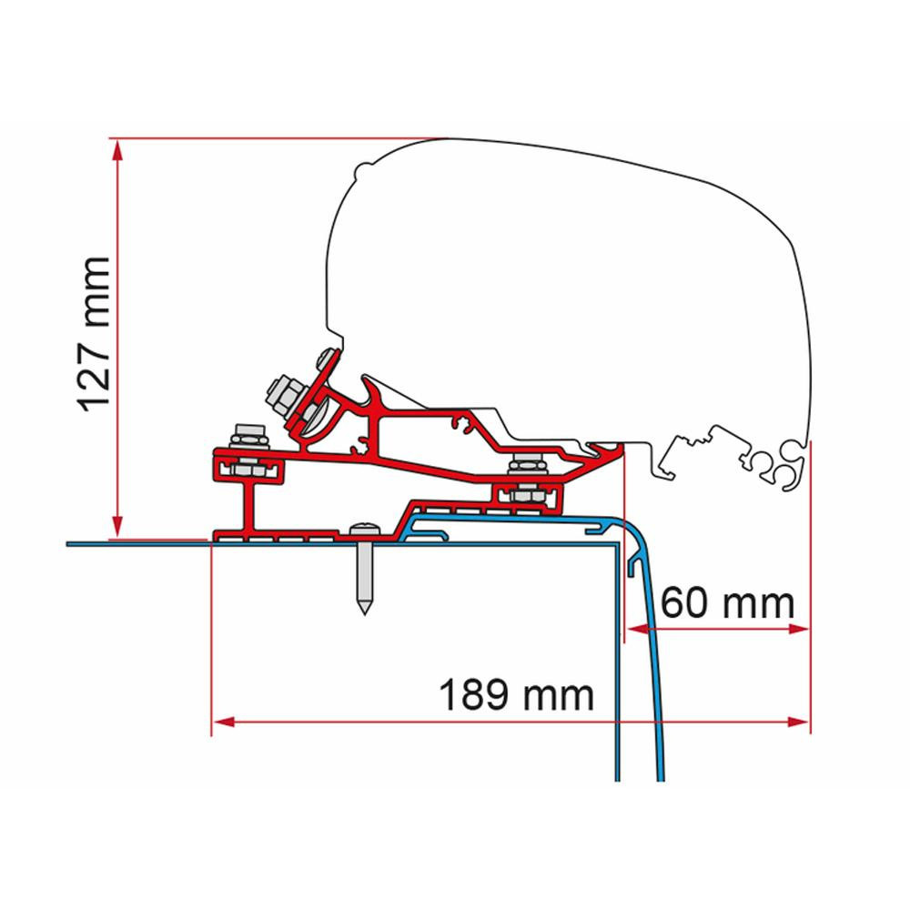 Fiamma Rapido C-Line Adapter 450 F65/F80