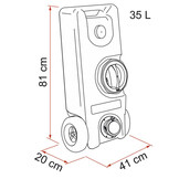 Fiamma Schoonwatertank Roll-Tank 40F Fiamma Schoonwatertank Roll-Tank 40F