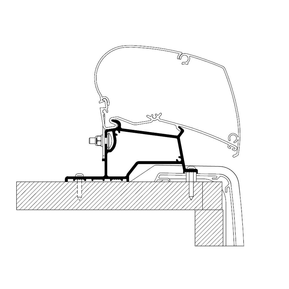 Thule Rapido Serie Compact Adapter 400