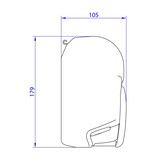 Thule 8000 230V 600 Wit-Uni White