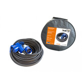 Vechline Verloopkabel 3x2.5mm² CEE-Winkelkoppeling 25m Vechline Verloopkabel 3x2.5mm² CEE-Winkelkoppeling 25m