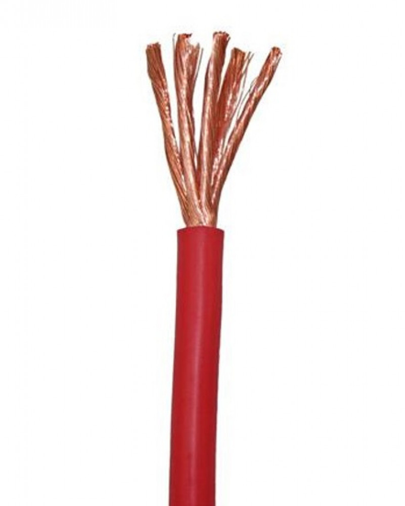 Accukabel 16mm² Dubbel Geïsoleerd Rood